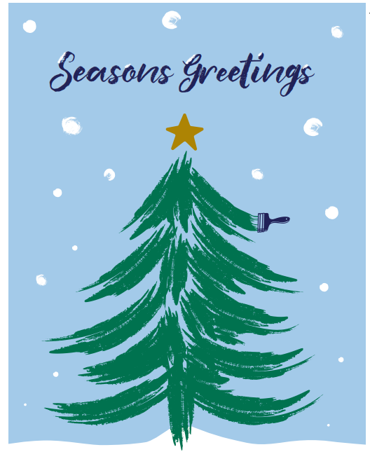 Dulux Select Decorators Charity Christmas Card