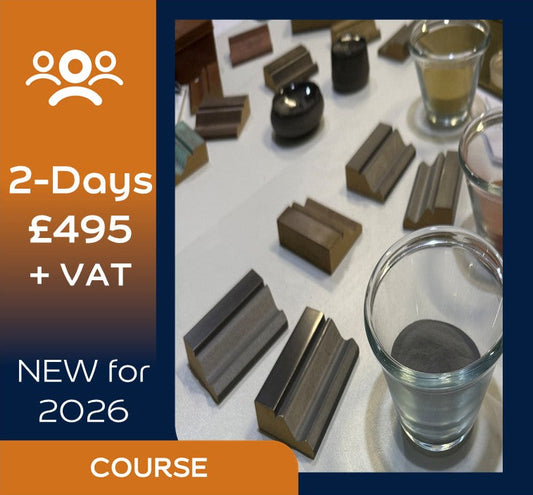 (NEW FOR 2026) Stage 3 Liquid Metal Finishes - Slough - 16th & 17th September 2026