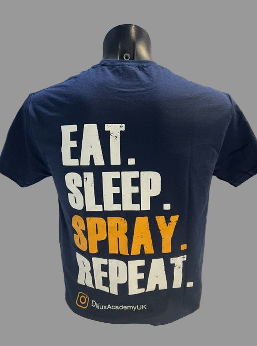 Dulux Academy Spray T-shirt - Navy Blue